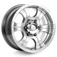 Диски КиК 8,0\R16 6*139.7 ET0 d110.1 Дарк платинум