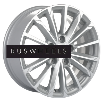 Диски Khomen Wheels 6,5x16/5x112 ET50 D57,1 KHW1611 (Octavia/Golf/Jetta) F-Silver-FP