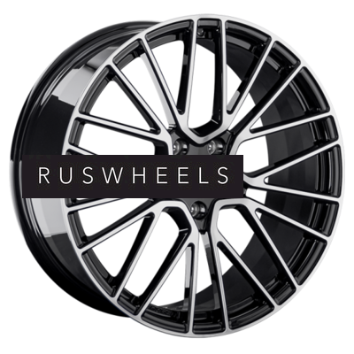 Диски LS Forged 11,5x22/5x130 ET52 D71,6 LS FG17 BKF (конус, C570)