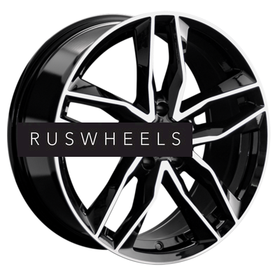 Диски Replay 8x18/5x114,3 ET30 D60,1 LX199 BKFP (конус, C570)