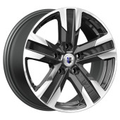 Диски КиК 7,0\R16 5*108 ET33 d67.1 алмаз чёрный