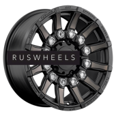 Диски LS FlowForming 9x17/5x150 ET25 D110,1 RC87 MB+LBZSF (конус, Колпак+лого)