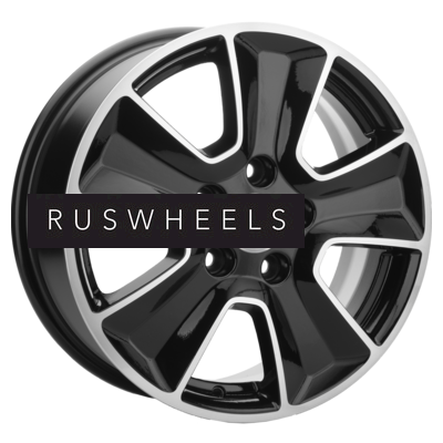 Диски Khomen Wheels 6,5x16/5x114,3 ET43 D67,1 KHW1601 (Huyndai/Kia) Black-FP Диски Khomen Wheels 6,5x16/5x114,3 ET43 D67,1 KHW1601 (Huyndai/Kia) Black-FP