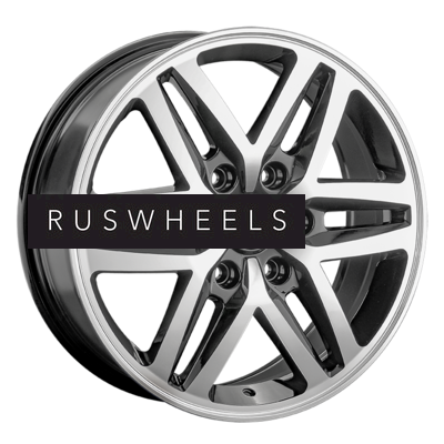 Диски Replay 7x18/6x139,7 ET53,5 D92,5 HND307 BKF (конус, C570) Диски Replay 7x18/6x139,7 ET53,5 D92,5 HND307 BKF (конус, C570)