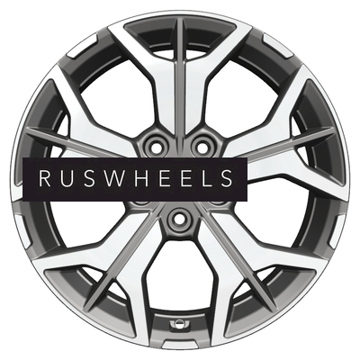 Диски Khomen Wheels 7x17/5x112 ET54 D57,1 KHW1715 (Jetta) Gray-FP Диски Khomen Wheels 7x17/5x112 ET54 D57,1 KHW1715 (Jetta) Gray-FP