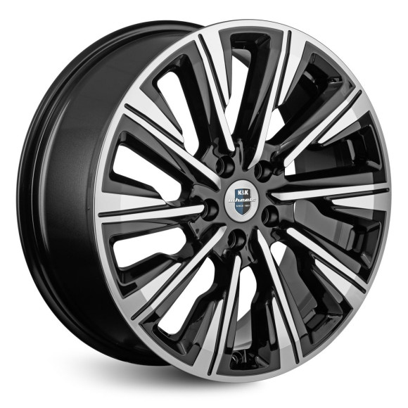 Диски КиК  Галего (КС1039)  7,5\R19 5*108 ET42  d65,1  Алмаз черный  [80257]  Fb max 750 kg