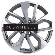 Диски Khomen Wheels 7x17/5x114,3 ET50 D67,1 KHW1703 (CX-5/Seltos/Optima) Gray-FP