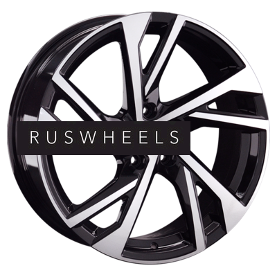 Диски Replay 8x18/5x114,3 ET50 D60,1 TY382 BKF (конус, C570)