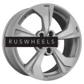 Диски Khomen Wheels 7x17/5x114,3 ET45 D60,1 KHW1718 (Changan/Geely/Lexus/Toyota) F-Silver