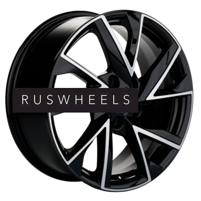 Диски Khomen Wheels 7x17/5x110 ET40 D67,1 KHW1714 (Evolute i-Joy) Black-FP