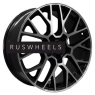 Диски Khomen Wheels 7x18/5x114,3 ET38 D67,1 KHW1818 (Mitsubishi Outlander) Black Диски Khomen Wheels 7x18/5x114,3 ET38 D67,1 KHW1818 (Mitsubishi Outlander) Black