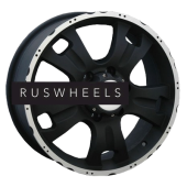 Диски LS 7,5x18/6x139,7 ET25 D77,8 214 BKF (Колпак+лого)