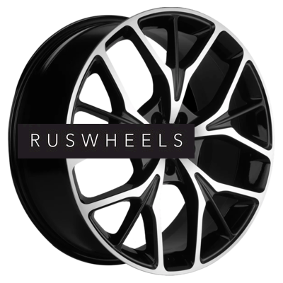 Диски Khomen Wheels 8x20/5x120 ET41,5 D66,1 KHW2012 (Voyah Dream) Black-FP