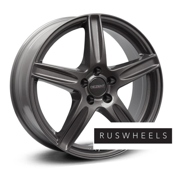Диски Dezent R15 / 6J PCD 5x114.3 ЕТ 40 ЦО 71.6 L dark