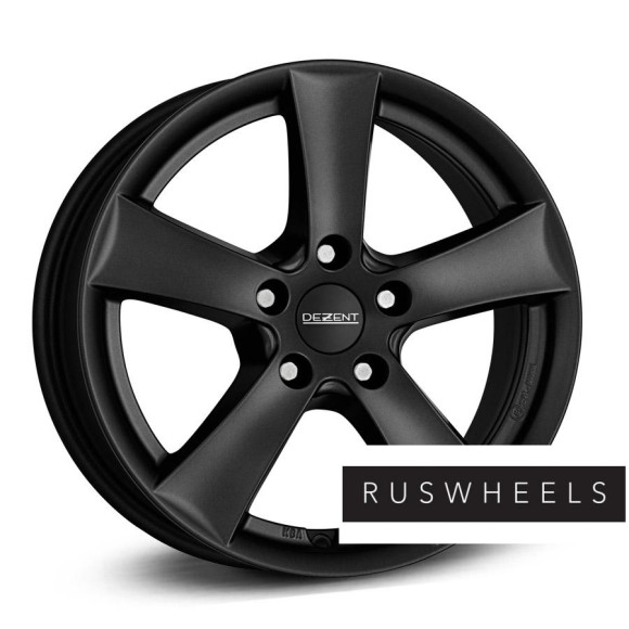 Диски Dezent R16 / 6.5J PCD 5x114.3 ЕТ 50 ЦО 67.1 TX dark