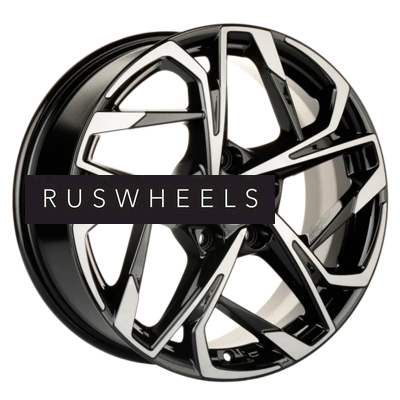 Диски Khomen Wheels 7x17/5x108 ET40 D54,1 KHW1716 (Jac/Москвич 3) Black-FP
