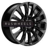 Диски Khomen Wheels 8x20/6x139,7 ET35 D95,1 KHW2010 (LC 300 Tuning) Black