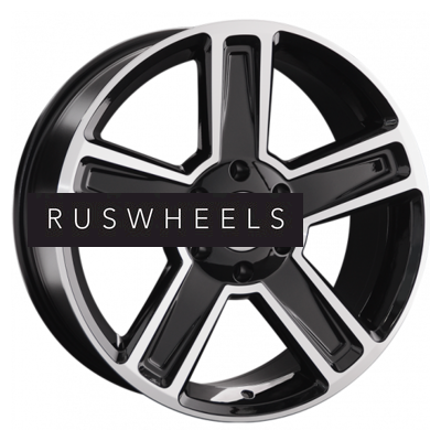 Диски LS 8,5x20/6x139,7 ET20 D106,1 1296 BKF (конус, Колпак+лого)