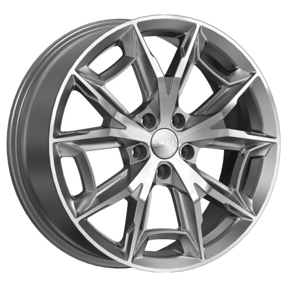 Диски СКАД 7.5\R19 5*108 ET45 d63.35 Алмаз Графит