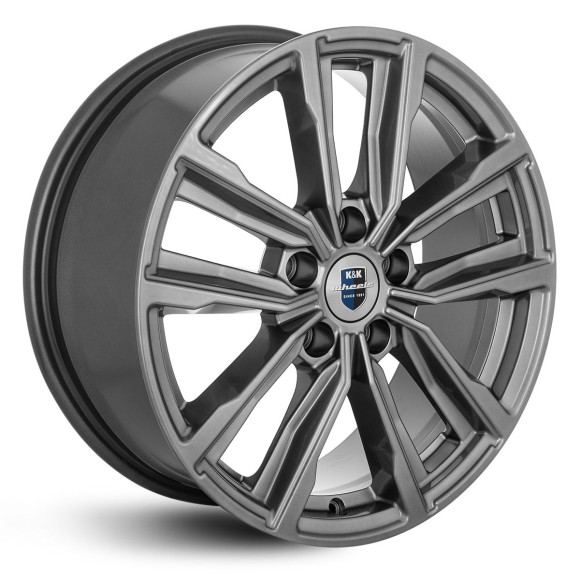 Диски КиК 7.5\R17 5*114.3 ET35 d67.1 Дарк платинум Диски КиК 7.5\R17 5*114.3 ET35 d67.1 Дарк платинум