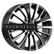 Диски КИК 6,5x17/5x114,3 ET49 D67,1 Flanker (КС1097) Алмаз черный Диски КИК 6,5x17/5x114,3 ET49 D67,1 Flanker (КС1097) Алмаз черный