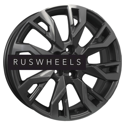 Диски Khomen Wheels 7x18/5x114,3 ET37 D66,5 KHW1809 (Dargo/Jolion) Gray-FP