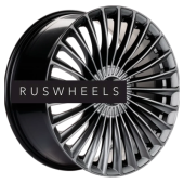Диски Khomen Wheels 9,5x20/5x112 ET38 D66,6 KHW2008 (Mercedes Rear) Dark Chrome