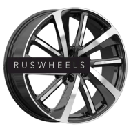 Диски КИК 7x18/5x100 ET28 D57,1 КС1111 Алмаз черный