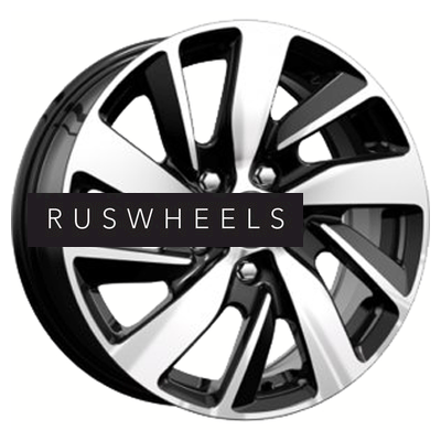 Диски КИК 6,5x16/5x112 ET46 D57,1 КС741 Алмаз черный