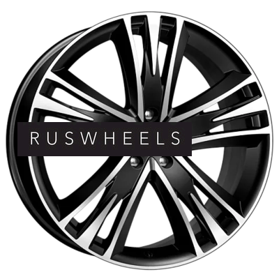 Диски КИК 8,5x20/5x127 ET45 D71,6 Атлас (КС661M) Алмаз черный