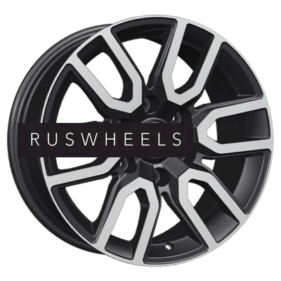 Диски Khomen Wheels 8x17/6x139,7 ET45 D93,1 KHW1723 (Mazda BT50) Black-FP