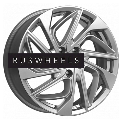 Диски КИК 7x18/5x114,3 ET51 D67,1 КС883 Дарк платинум