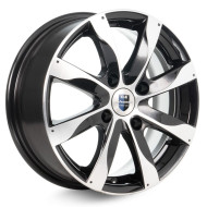 Диски КиК  Джемини (КС617)  6,0\R15 4*108 ET50  d63,35  Алмаз черный  [14245]