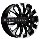 Диски Khomen Wheels 8x20/6x139,7 ET36 D100,1 KHW2010 (Tank 300/500) Black-FP Диски Khomen Wheels 8x20/6x139,7 ET36 D100,1 KHW2010 (Tank 300/500) Black-FP