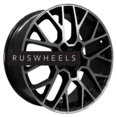 Диски Khomen Wheels 7x18/5x114,3 ET48 D56,1 KHW1818 (Forester) Black-FP