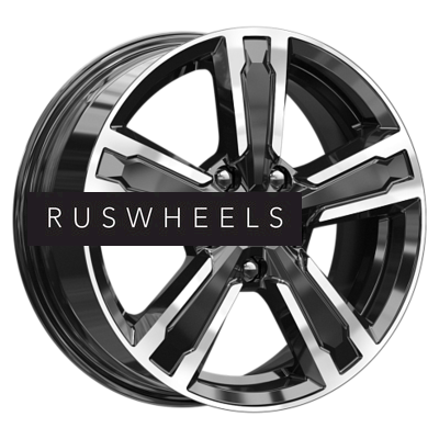 Диски КИК 6,5x16/5x100 ET38 D57,1 Оклахома (КС998) Алмаз черный