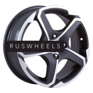 Диски СКАД 6x15/4x100 ET48 D54,1 Аллигатор (КЛ132) Алмаз бархат новый