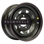 Диски ZEPP 4x4 7x15/5x139,7 ET25 D98,5 ВАЗ Нива Х (треуг. мелкий) Черный (LTM) (с увелич.полкой)