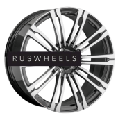 Диски LS Forged 9,5x22/5x120 ET49 D72,6 LS FG16 BKF (конус, C570)