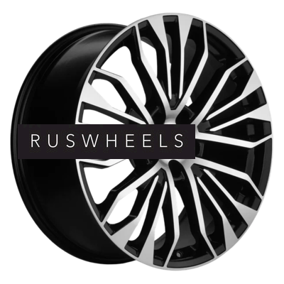 Диски Khomen Wheels 8,5x20/5x114,3 ET35 D67,1 KHW2009 (СX-7/SantaFe) Black-FP