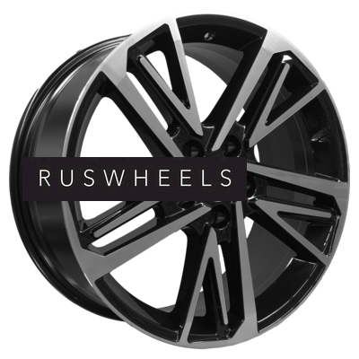 Диски Khomen Wheels 8x18/5x112 ET39 D66,6 KHW1815 (A6/Q5) Black-FP