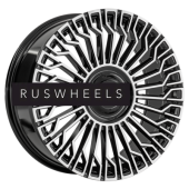 Диски LS FlowForming 8,5x20/6x139,7 ET36 D100,1 RC99 BKF (конус, Колпак+лого) Диски LS FlowForming 8,5x20/6x139,7 ET36 D100,1 RC99 BKF (конус, Колпак+лого)