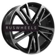Диски Khomen Wheels 8x18/5x114,3 ET45 D67,1 KHW1815 (Mazda CX-9) Black-FP