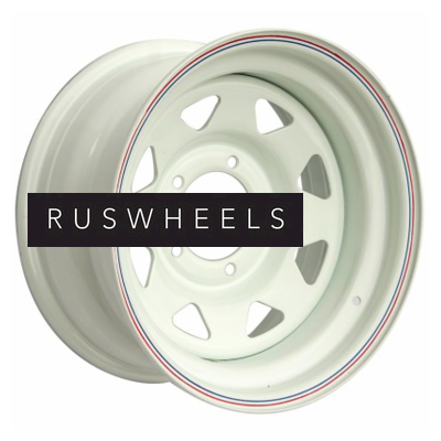 Диски Off-Road Wheels 8x15/5x139,7 ET-25 D110 УАЗ (треуг. мелкий) белый Диски Off-Road Wheels 8x15/5x139,7 ET-25 D110 УАЗ (треуг. мелкий) белый