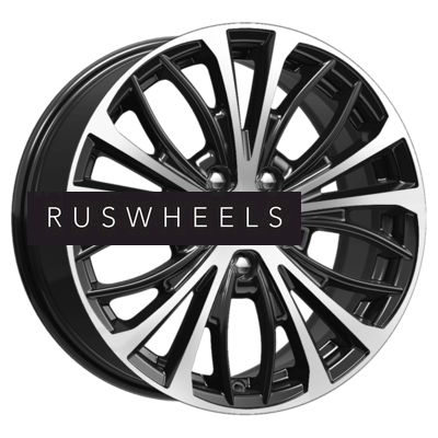 Диски КИК 7,5x17/5x114,3 ET46 D67,1 КС873 Алмаз черный Диски КИК 7,5x17/5x114,3 ET46 D67,1 КС873 Алмаз черный