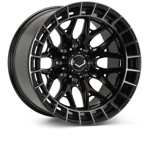 Диски Vossen HFX-1 24x12, Цвет: Tinted Gloss Black (8 болтов)