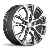 Диски СКАД 7,0\R17 5*108 ET33 d60.1 Алмаз Графит