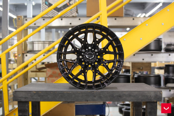 Диски Vossen HFX-1 22x12, Цвет: Gloss Black (8 болтов)