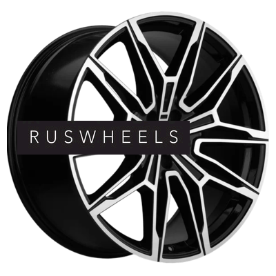 Диски Khomen Wheels 9,5x21/5x112 ET37 D66,6 KHW2105 (X5/X6/X7 осн.) Black-FP