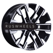 Диски Replay 7x16/6x139,7 ET30 D106,1 TY310 BKF (конус, C570)